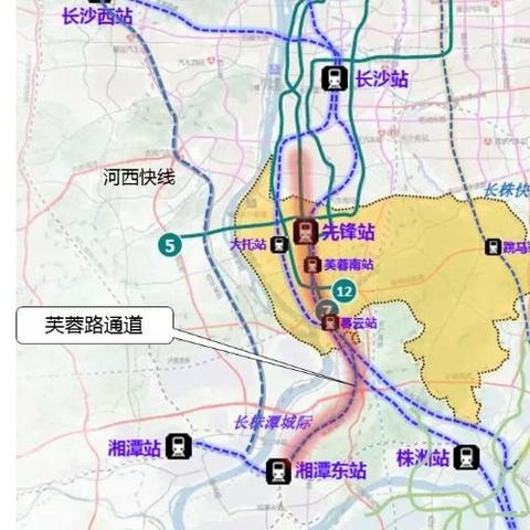 长沙市地铁线路图最新解读，全面覆盖，轻松出行